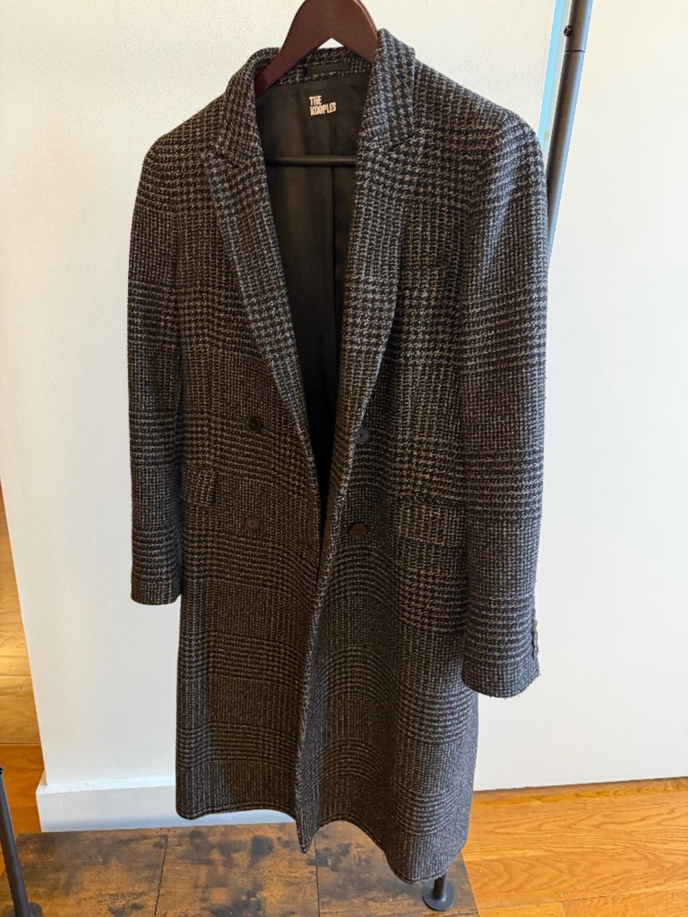 The Kooples — Sandokan Chevron Coat Size 36